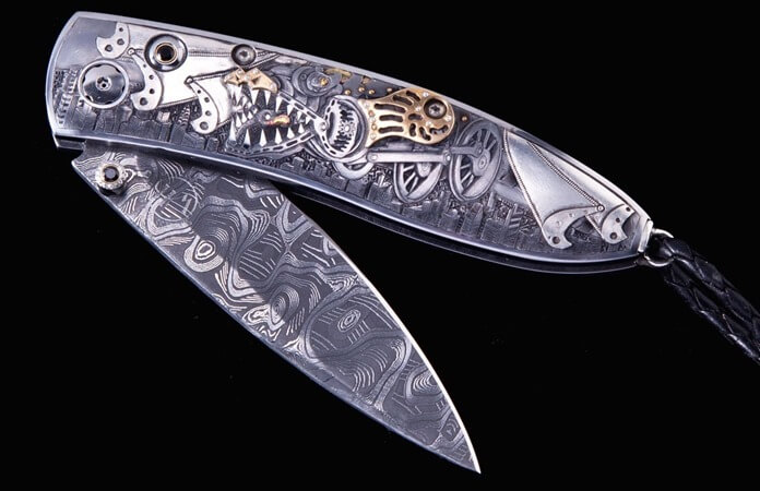 Couteau Monarch Steampunk Dragon