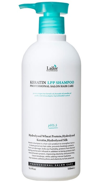 Lador Keratin LPP meilleur shampooing capillaire
