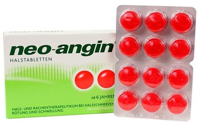 Neo-Angin les meilleures pilules contre la toux et les maux de gorge
