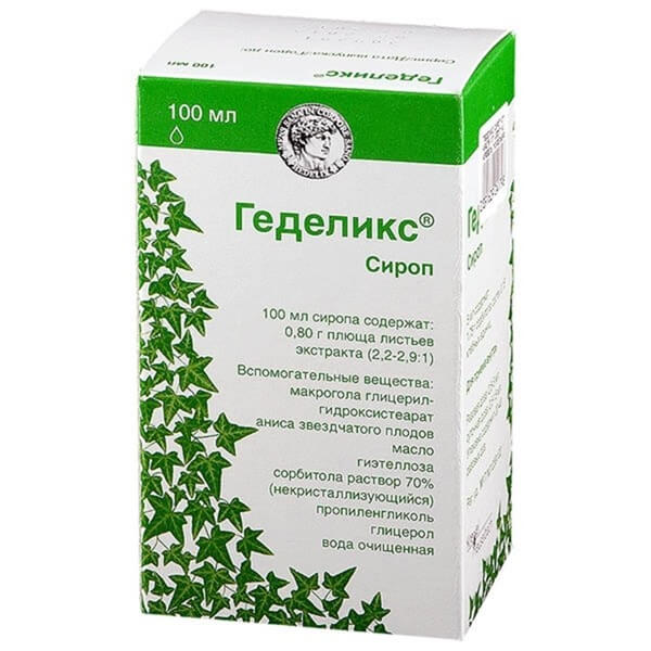 Sirop contre la toux Gedelix