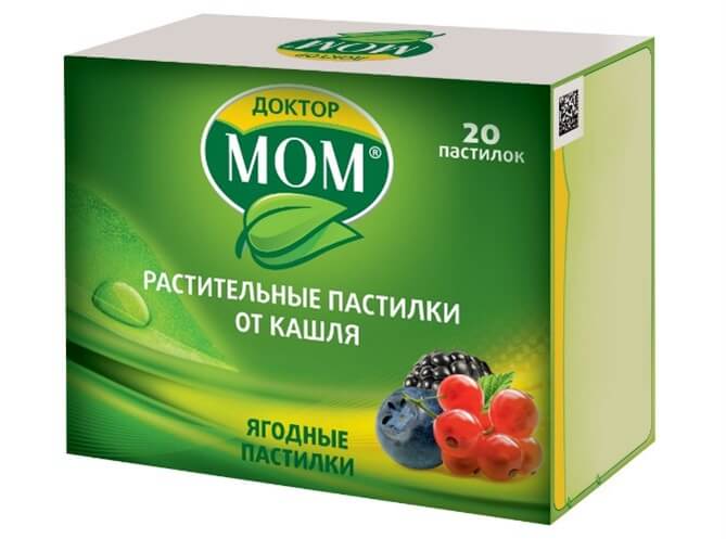 Pastilles contre la toux Dr.MoM