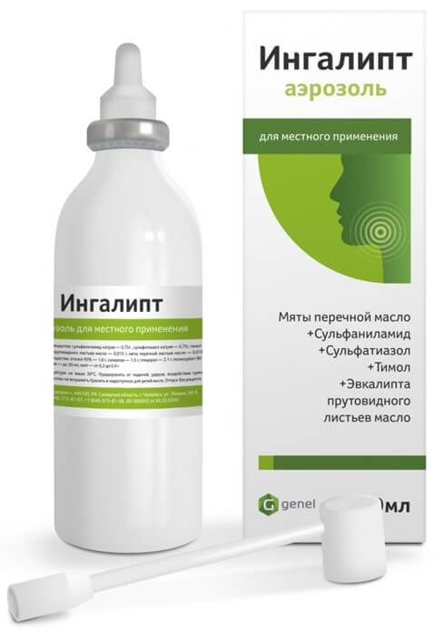 Spray pour la gorge Ingalipt
