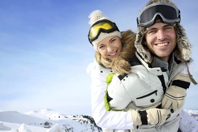 Voyage pour deux dans une station d'hiver