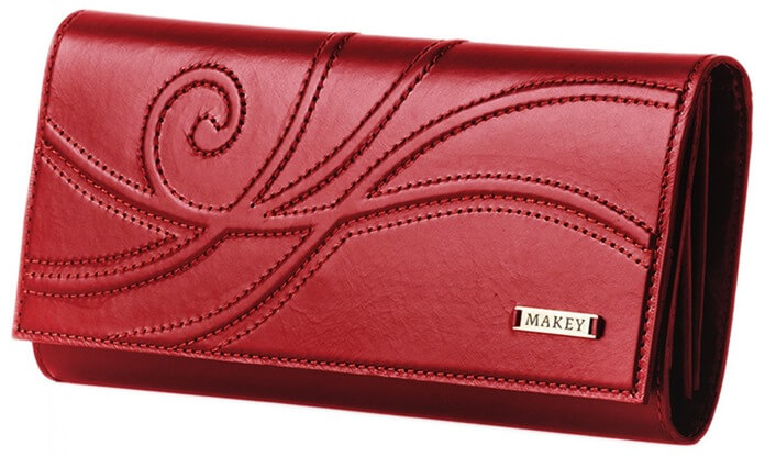 Portefeuille en cuir véritable