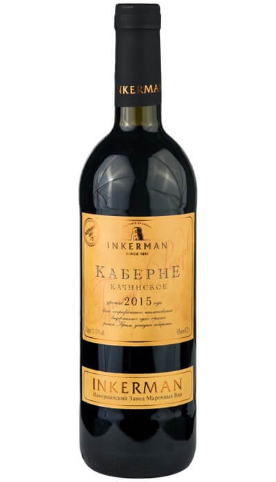 Inkerman Cabernet Kachinskoe - Meilleur vin rouge 2019