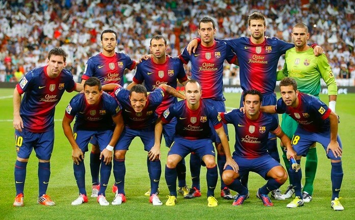 Barcelone (2012) - statistiquement la meilleure équipe de football du monde