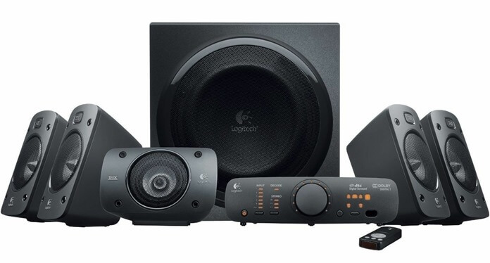 1. Logitech Z906