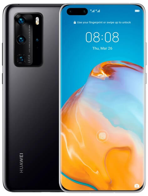 Smartphone Huawei P40 Pro avec le meilleur appareil photo 2020 du classement
