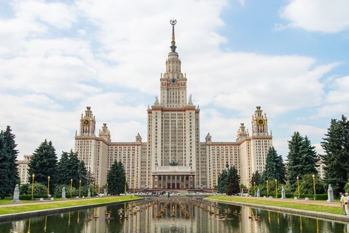 Meilleure université russe en 2020 - Université d'État de Moscou