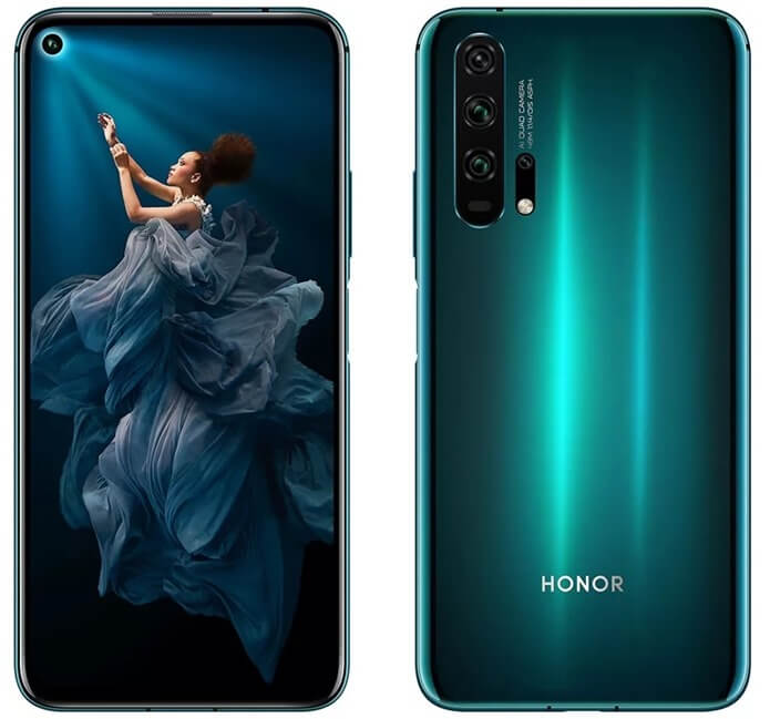 Honor 20 Pro est le meilleur fabricant de smartphones