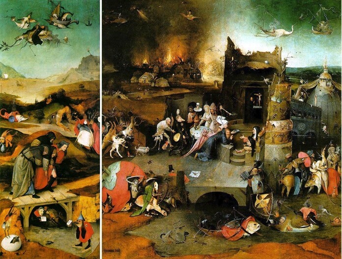 Jérôme Bosch, la tentation de saint Antoine Jérôme Bosch, la tentation de saint Antoine