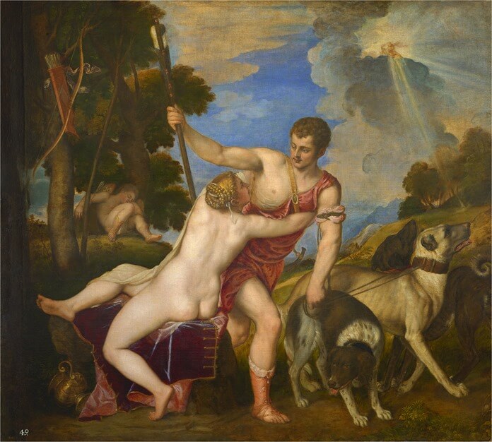 Titien, Vénus et Adonis Titien, Vénus et Adonis
