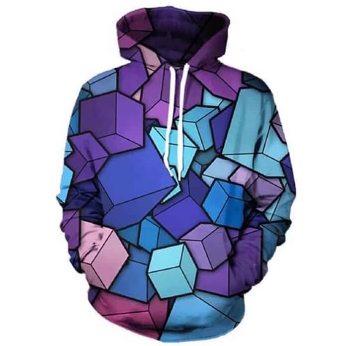 Vêtements à motifs abstraits