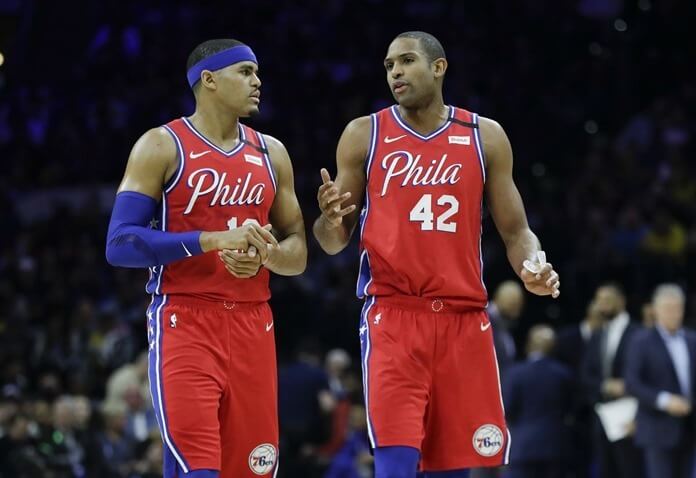 Tobias Harris et Al Horford Tobias Harris et Al Horford
