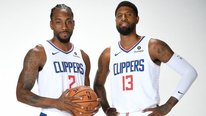 Kawhi Leonard et Paul George