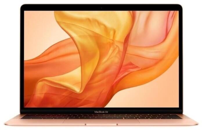Écran Retina du MacBook Air 13 avec True Tone, 2019