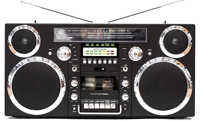 Boombox portable GPO Brooklyn 1980S Boombox portable GPO Brooklyn 1980S