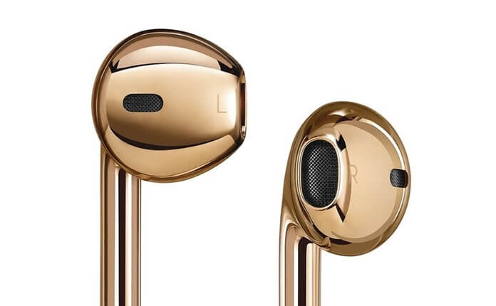 Casque en or rose Casque en or rose