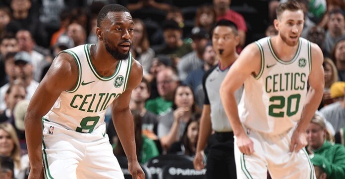 Kemba Walker et Gordon Hayward