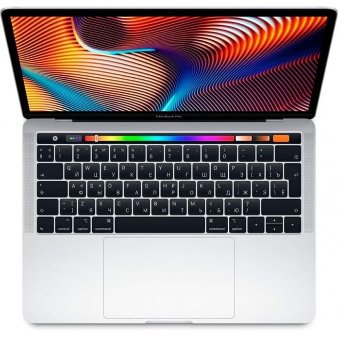 MacBook Pro 13, écran Retina et Touch Bar, 2019