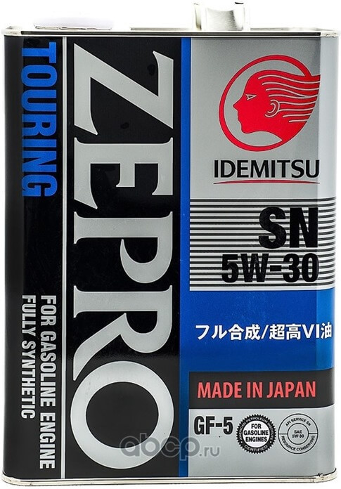 IDEMITSU Zepro Touring 5W-30 - la meilleure huile turbo IDEMITSU Zepro Touring 5W-30 - la meilleure huile turbo