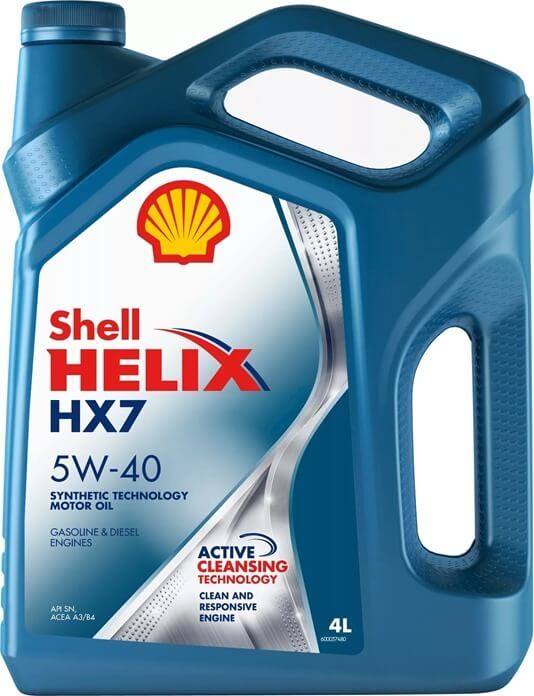 SHELL Helix HX7 5W-40 SHELL Helix HX7 5W-40